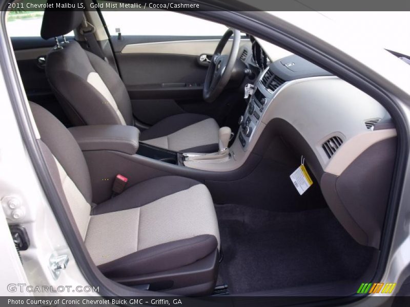 Gold Mist Metallic / Cocoa/Cashmere 2011 Chevrolet Malibu LS