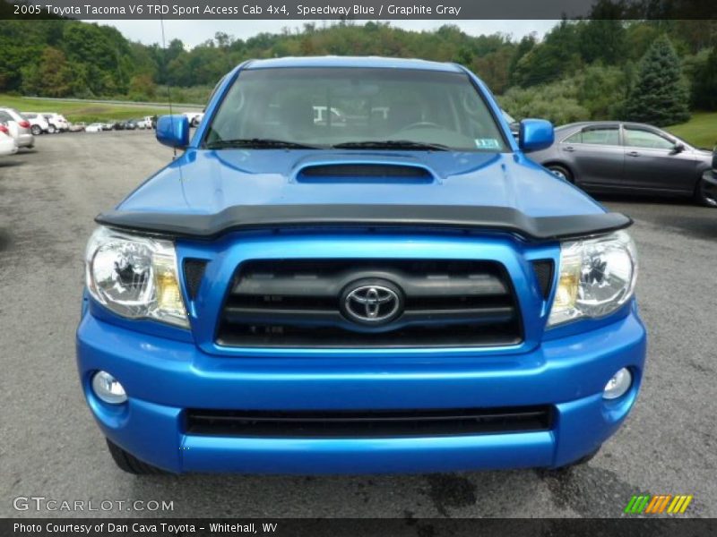Speedway Blue / Graphite Gray 2005 Toyota Tacoma V6 TRD Sport Access Cab 4x4