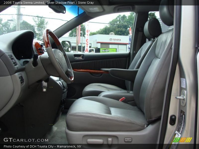 Silver Shadow Pearl / Stone Gray 2006 Toyota Sienna Limited