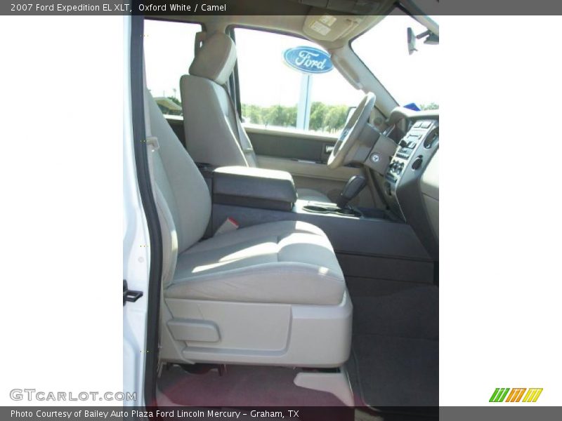 Oxford White / Camel 2007 Ford Expedition EL XLT