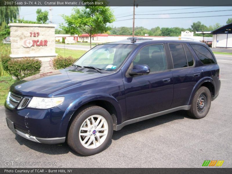 Crystal Blue Metallic / Carbon Black 2007 Saab 9-7X 4.2i