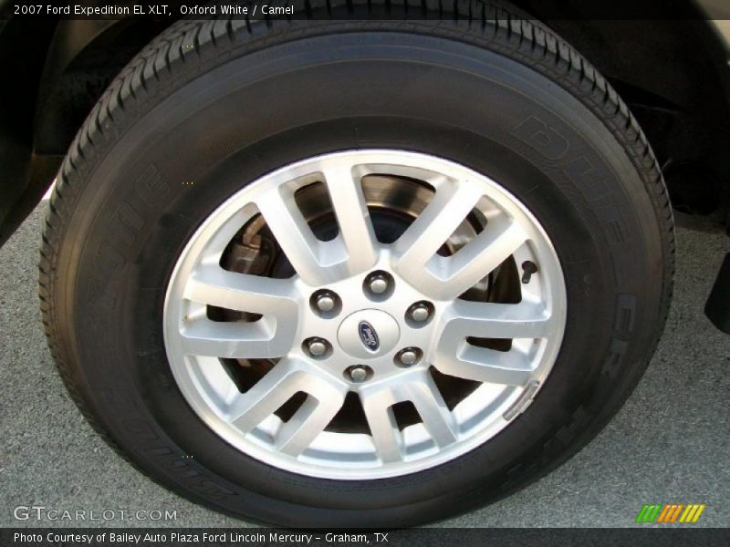 Oxford White / Camel 2007 Ford Expedition EL XLT