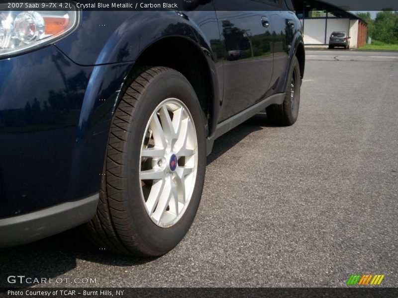 Crystal Blue Metallic / Carbon Black 2007 Saab 9-7X 4.2i