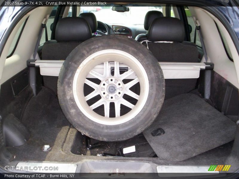 Crystal Blue Metallic / Carbon Black 2007 Saab 9-7X 4.2i