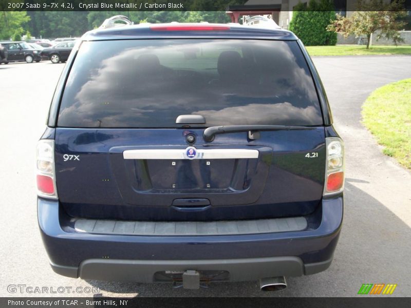 Crystal Blue Metallic / Carbon Black 2007 Saab 9-7X 4.2i