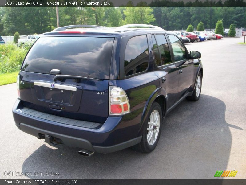 Crystal Blue Metallic / Carbon Black 2007 Saab 9-7X 4.2i