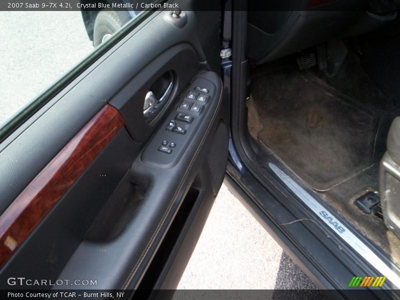 Crystal Blue Metallic / Carbon Black 2007 Saab 9-7X 4.2i