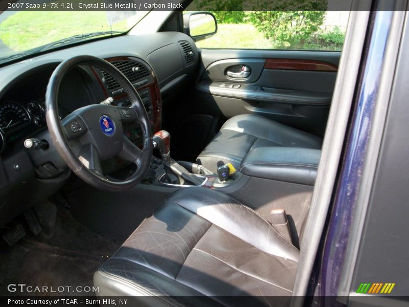 Crystal Blue Metallic / Carbon Black 2007 Saab 9-7X 4.2i