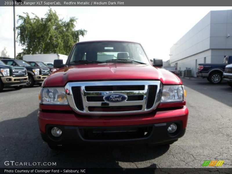Redfire Metallic / Medium Dark Flint 2010 Ford Ranger XLT SuperCab
