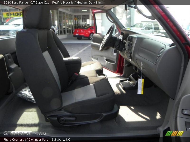 Redfire Metallic / Medium Dark Flint 2010 Ford Ranger XLT SuperCab