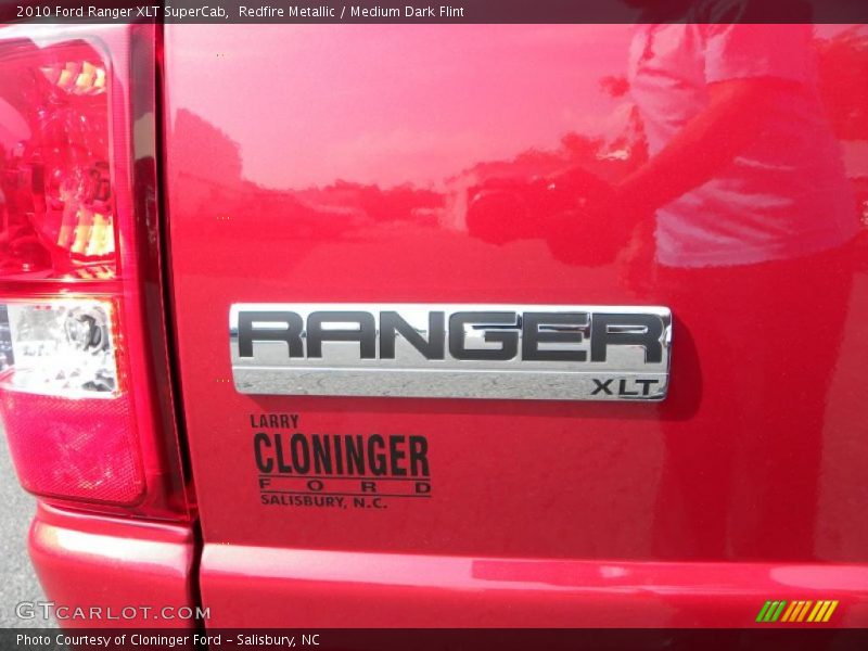 Redfire Metallic / Medium Dark Flint 2010 Ford Ranger XLT SuperCab