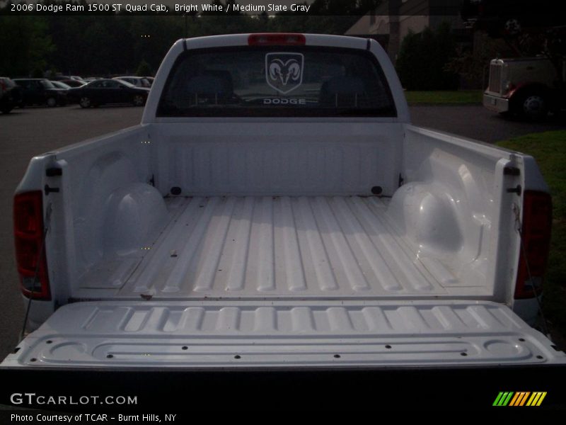 Bright White / Medium Slate Gray 2006 Dodge Ram 1500 ST Quad Cab