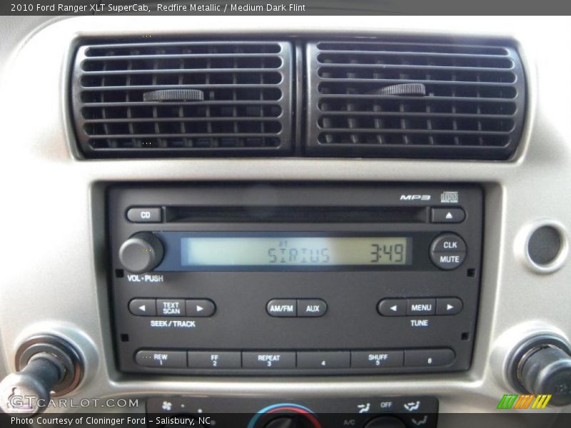 Redfire Metallic / Medium Dark Flint 2010 Ford Ranger XLT SuperCab