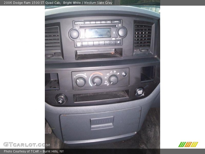Bright White / Medium Slate Gray 2006 Dodge Ram 1500 ST Quad Cab
