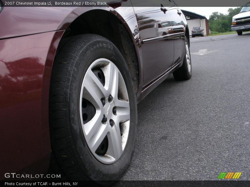 Bordeaux Red / Ebony Black 2007 Chevrolet Impala LS