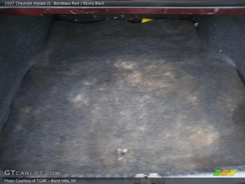 Bordeaux Red / Ebony Black 2007 Chevrolet Impala LS