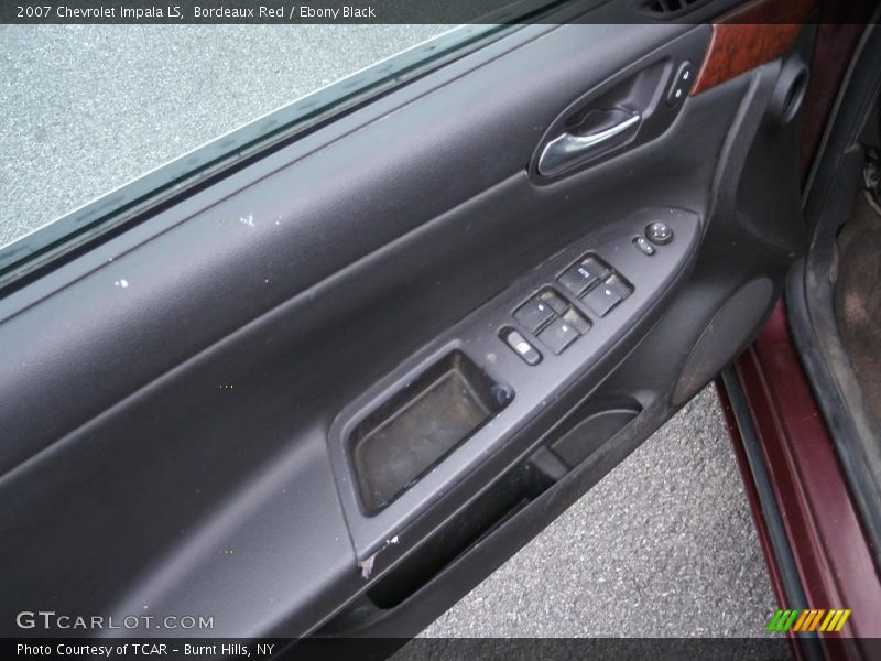 Bordeaux Red / Ebony Black 2007 Chevrolet Impala LS