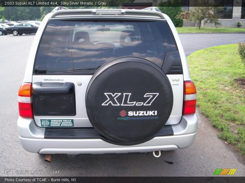 Silky Silver Metallic / Gray 2003 Suzuki XL7 Limited 4x4