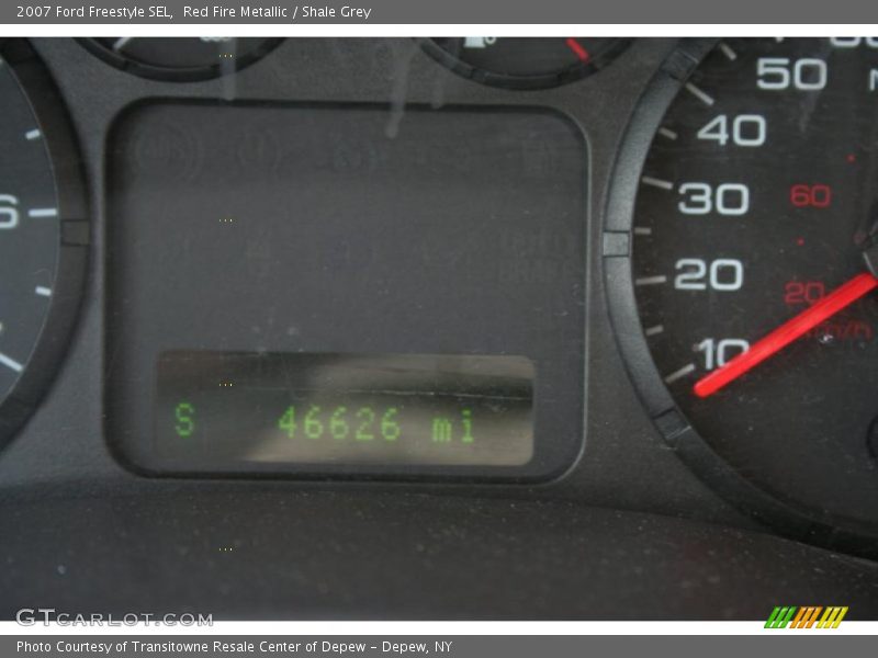 Red Fire Metallic / Shale Grey 2007 Ford Freestyle SEL