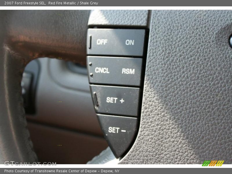 Red Fire Metallic / Shale Grey 2007 Ford Freestyle SEL