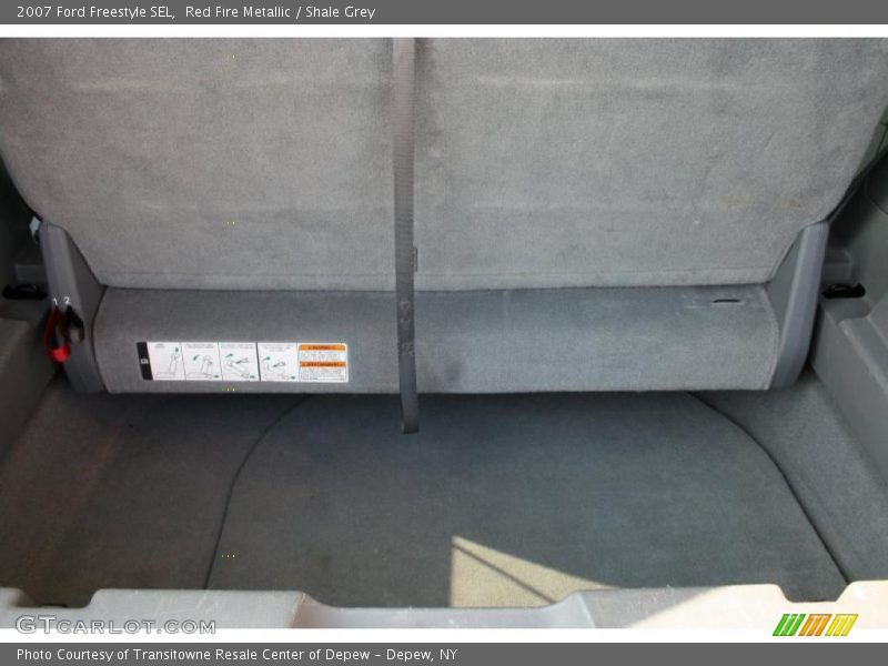 Red Fire Metallic / Shale Grey 2007 Ford Freestyle SEL
