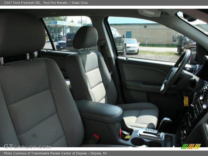 Red Fire Metallic / Shale Grey 2007 Ford Freestyle SEL