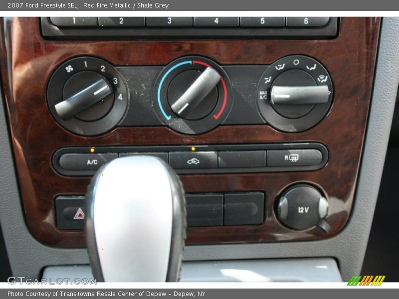 Red Fire Metallic / Shale Grey 2007 Ford Freestyle SEL