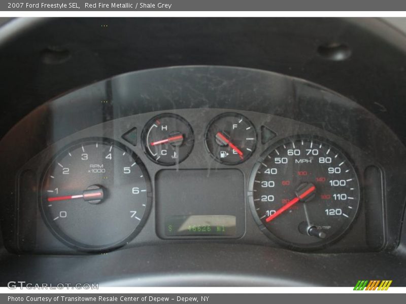 Red Fire Metallic / Shale Grey 2007 Ford Freestyle SEL