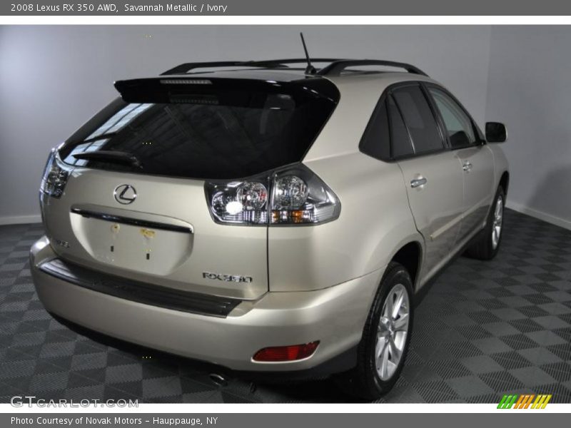 Savannah Metallic / Ivory 2008 Lexus RX 350 AWD