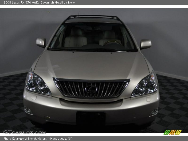 Savannah Metallic / Ivory 2008 Lexus RX 350 AWD
