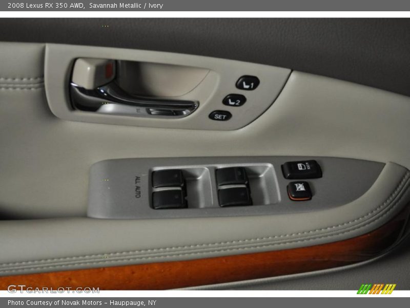 Savannah Metallic / Ivory 2008 Lexus RX 350 AWD