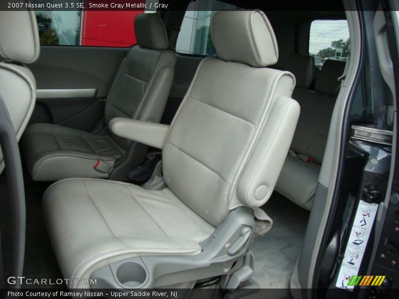 Smoke Gray Metallic / Gray 2007 Nissan Quest 3.5 SE