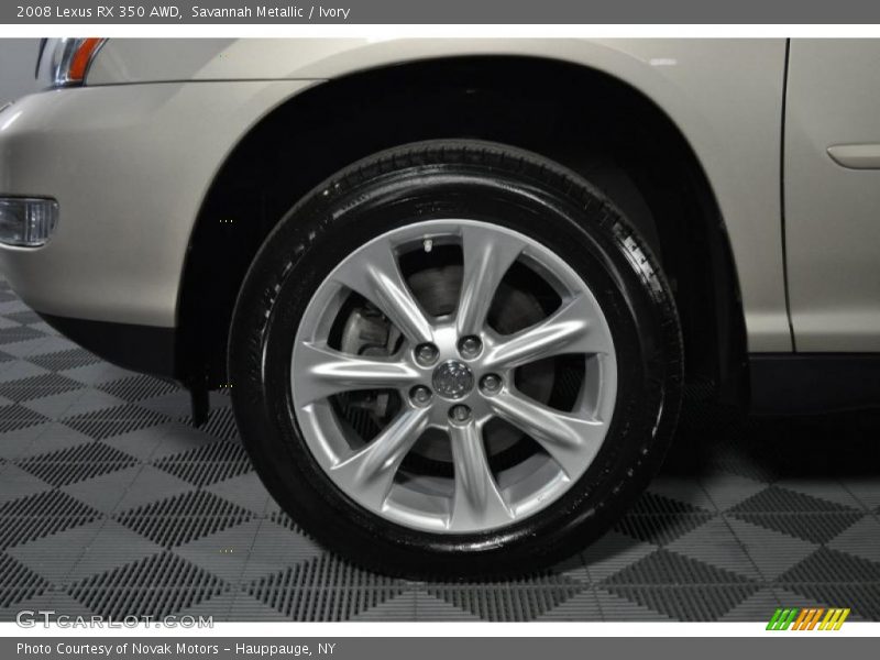 Savannah Metallic / Ivory 2008 Lexus RX 350 AWD