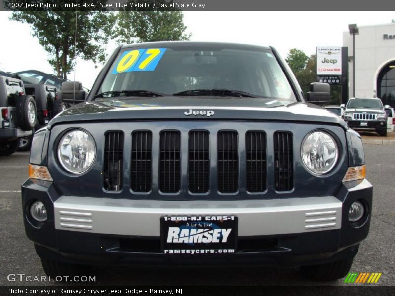 Steel Blue Metallic / Pastel Slate Gray 2007 Jeep Patriot Limited 4x4
