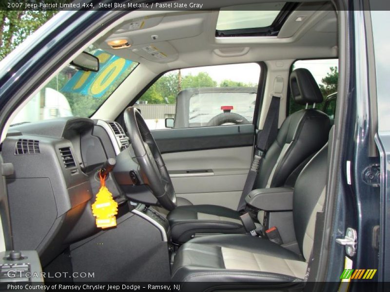 Steel Blue Metallic / Pastel Slate Gray 2007 Jeep Patriot Limited 4x4