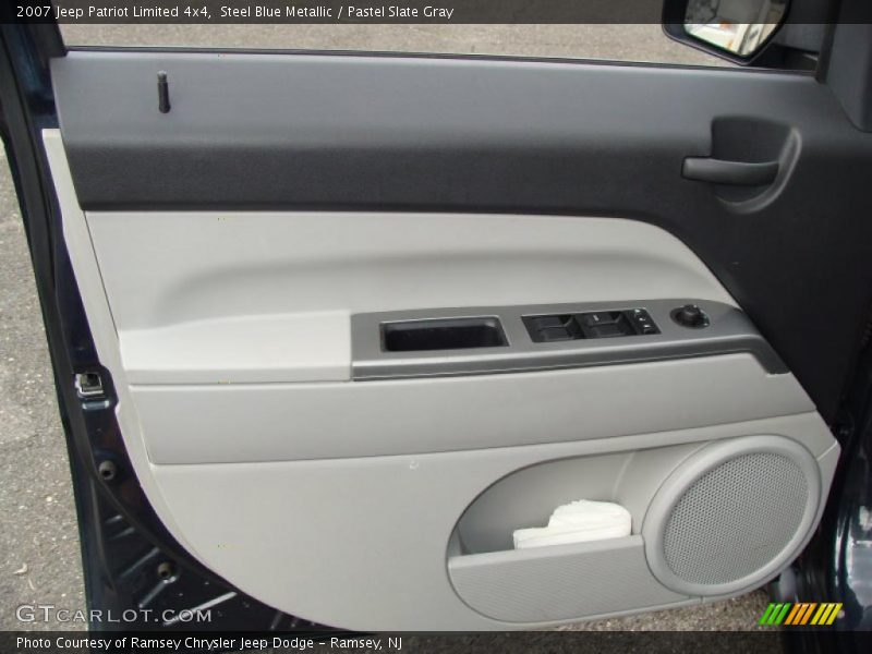 Steel Blue Metallic / Pastel Slate Gray 2007 Jeep Patriot Limited 4x4