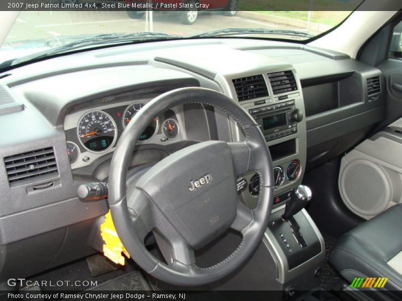 Steel Blue Metallic / Pastel Slate Gray 2007 Jeep Patriot Limited 4x4