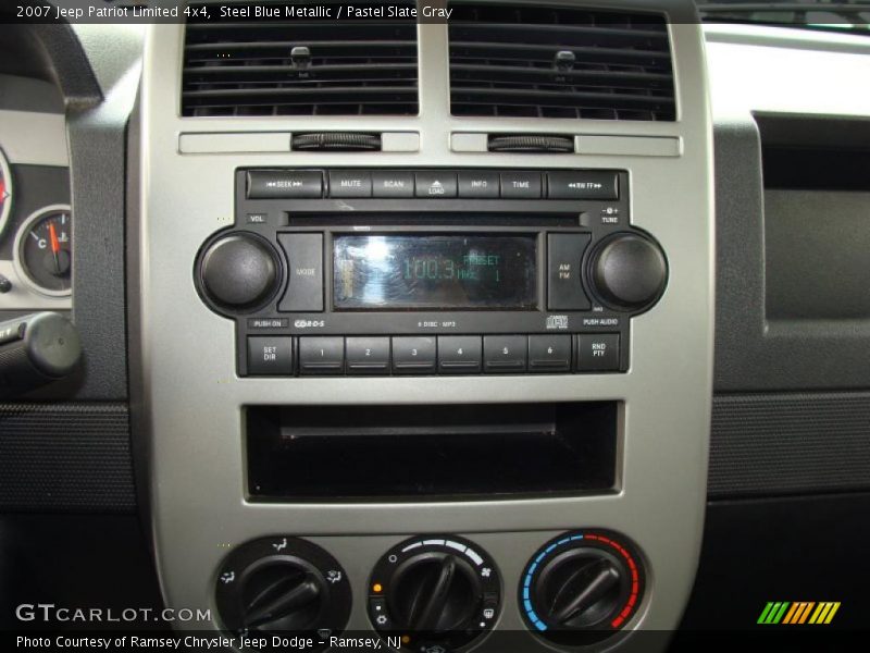 Steel Blue Metallic / Pastel Slate Gray 2007 Jeep Patriot Limited 4x4