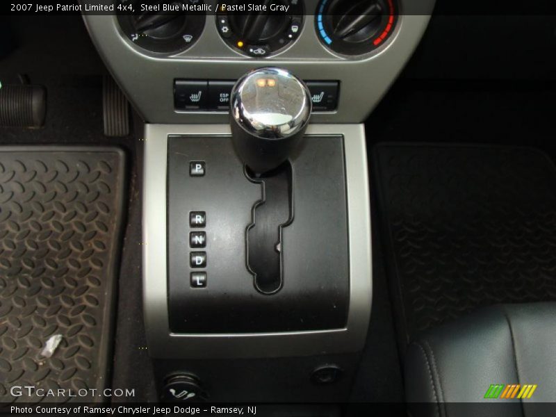 Steel Blue Metallic / Pastel Slate Gray 2007 Jeep Patriot Limited 4x4