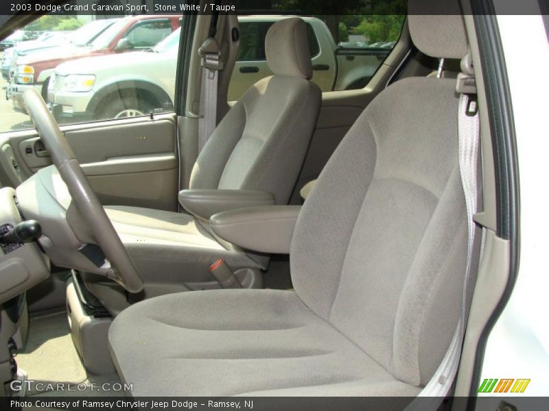 Stone White / Taupe 2003 Dodge Grand Caravan Sport