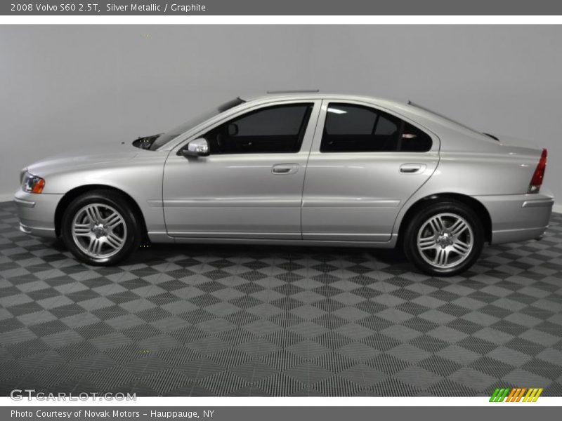 Silver Metallic / Graphite 2008 Volvo S60 2.5T