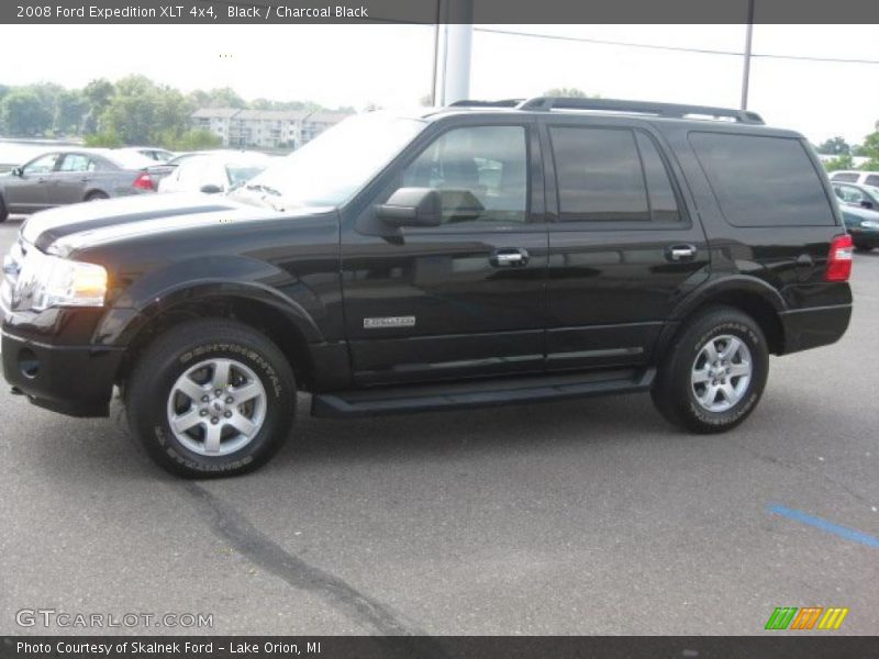 Black / Charcoal Black 2008 Ford Expedition XLT 4x4