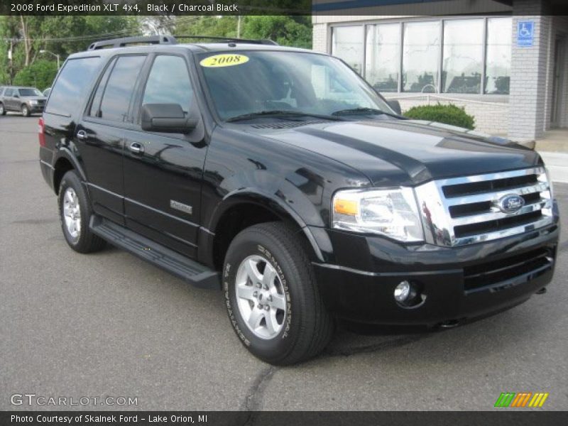 Black / Charcoal Black 2008 Ford Expedition XLT 4x4