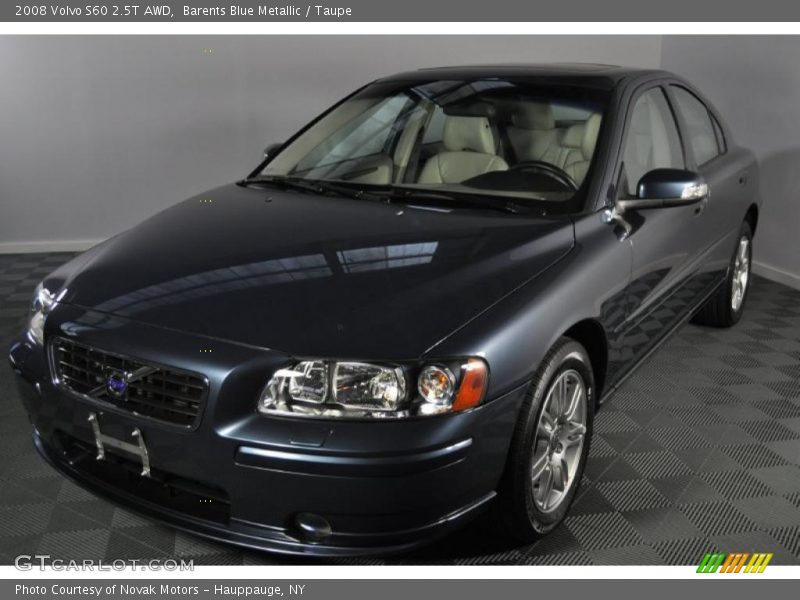 Barents Blue Metallic / Taupe 2008 Volvo S60 2.5T AWD