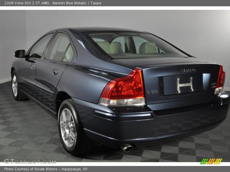 Barents Blue Metallic / Taupe 2008 Volvo S60 2.5T AWD