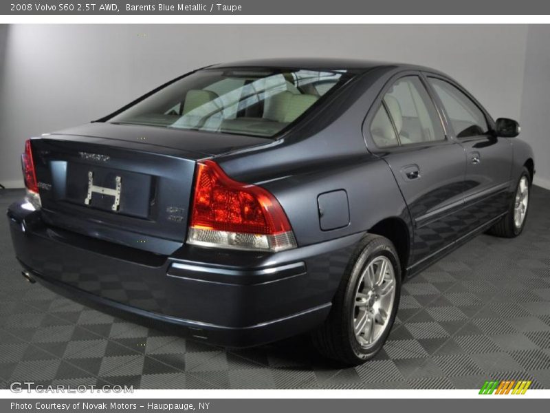 Barents Blue Metallic / Taupe 2008 Volvo S60 2.5T AWD