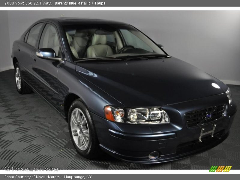 Barents Blue Metallic / Taupe 2008 Volvo S60 2.5T AWD