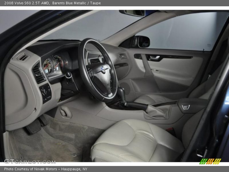 Barents Blue Metallic / Taupe 2008 Volvo S60 2.5T AWD