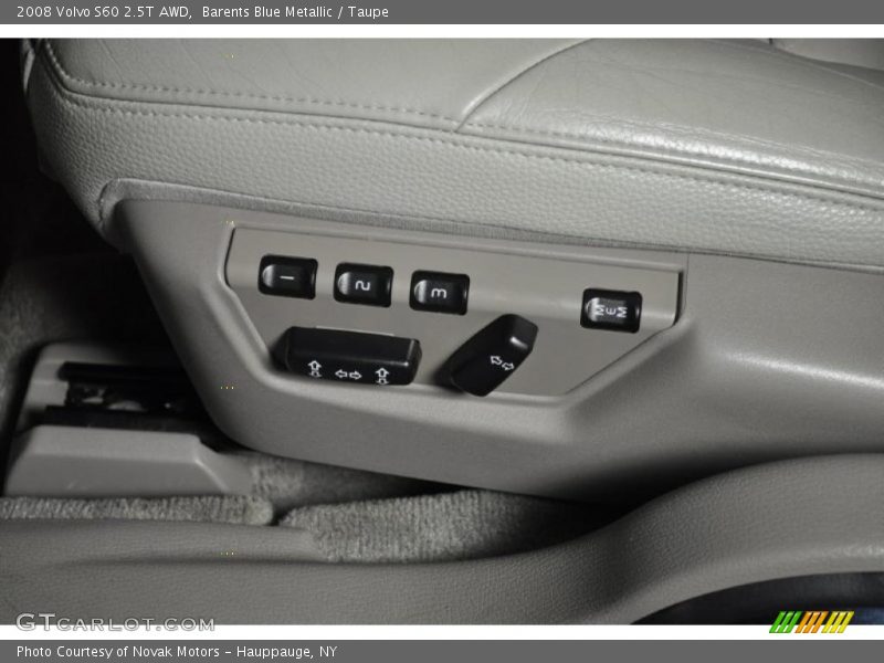 Barents Blue Metallic / Taupe 2008 Volvo S60 2.5T AWD