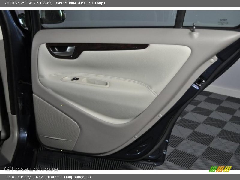 Barents Blue Metallic / Taupe 2008 Volvo S60 2.5T AWD
